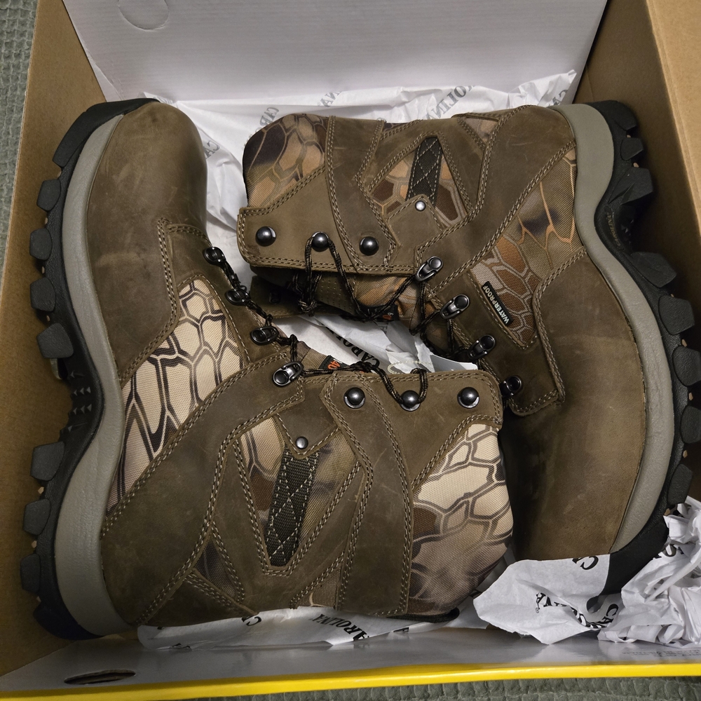 Carolina Men's Waterproof Work Book Size 13